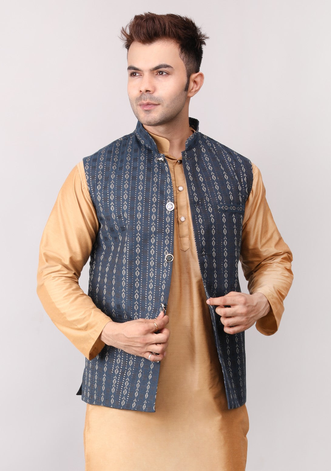 Men's Jawahar cut || Modi Jacket || Nehru Jacket Waist Coat